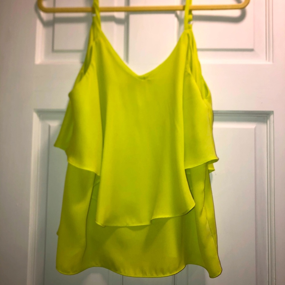 Fun Green Layered Tank
